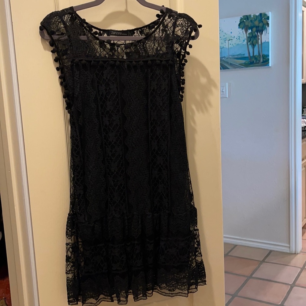 Little black lace dress US 4 NWT